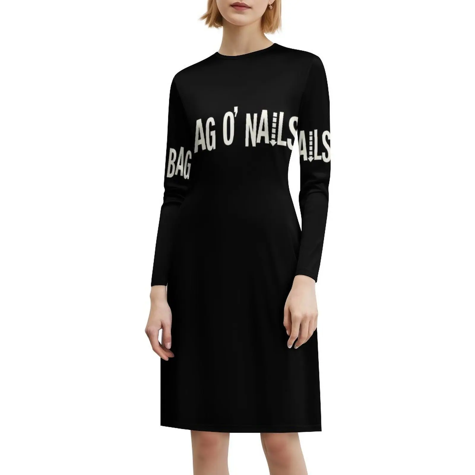 حقيبة O' Nails 60'S London فستان بفتحة عنق على شكل قلب فستان أنيق للحفلات الصيفية للنساء يتأرجح لندن لندن 60S امرأة لندن #6