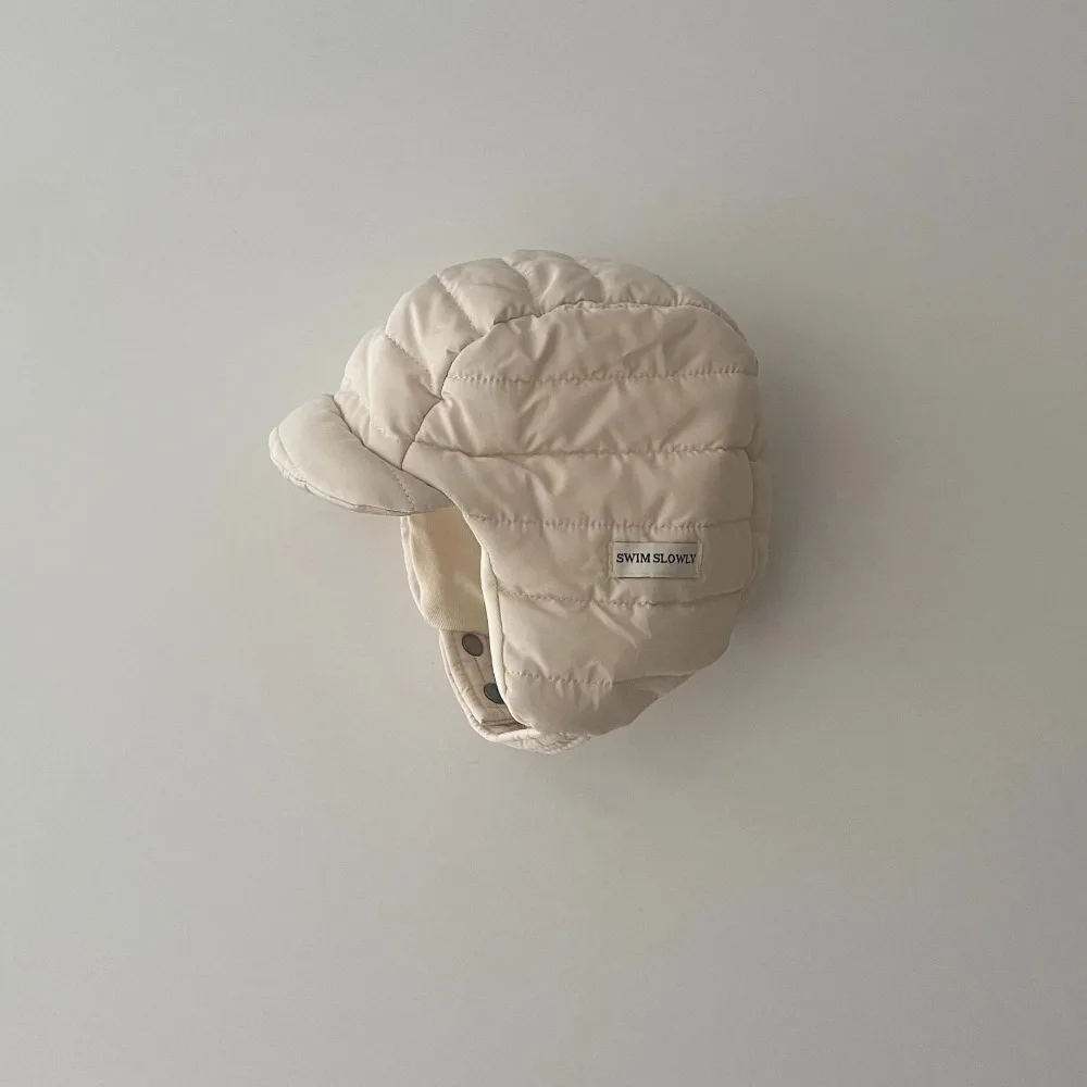 

Cute Thicken Baby Hat Scarf Set Cotton-padded Warm Baby Winter Hat Windproof Lei Feng Cap Autumn Winter