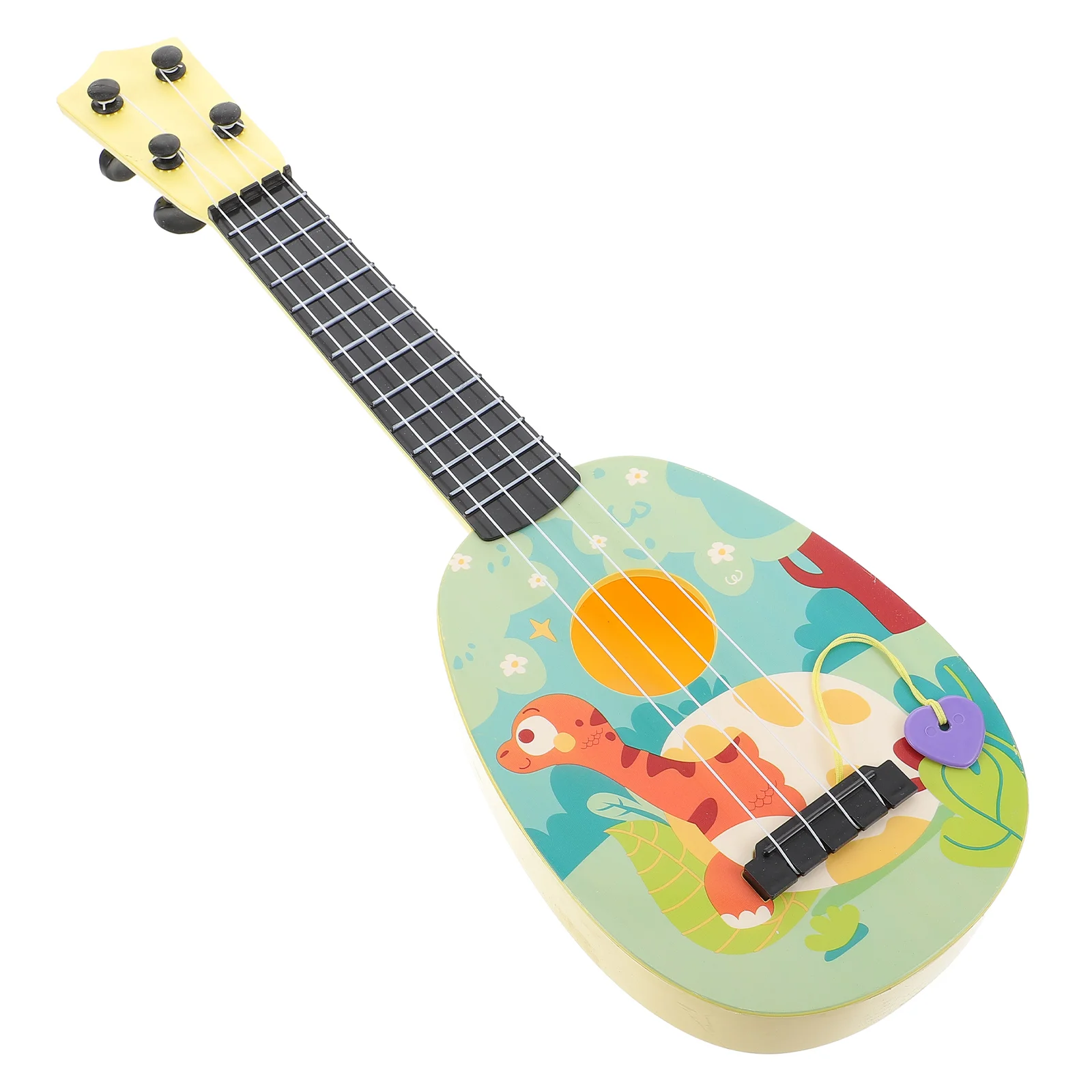 มินิดนตรีของเล่นเด็กของเล่นเพื่อการศึกษาจําลอง Ukulele Instruments การเรียนรู้แบบพกพา