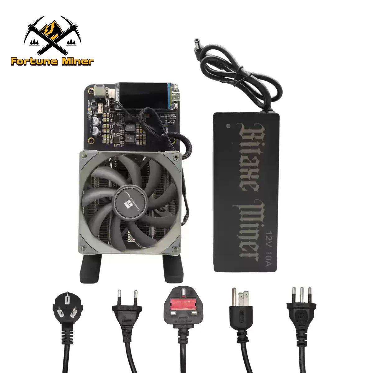 

New Bitaxe Nerdqaxe++ Solo Lucky Miner 4.8TH/S 4 x BM1370 Asic Chip 68W Bitcoin Lottery Mining Machine For Home Crypto Mining