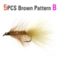 5PCS Brown B