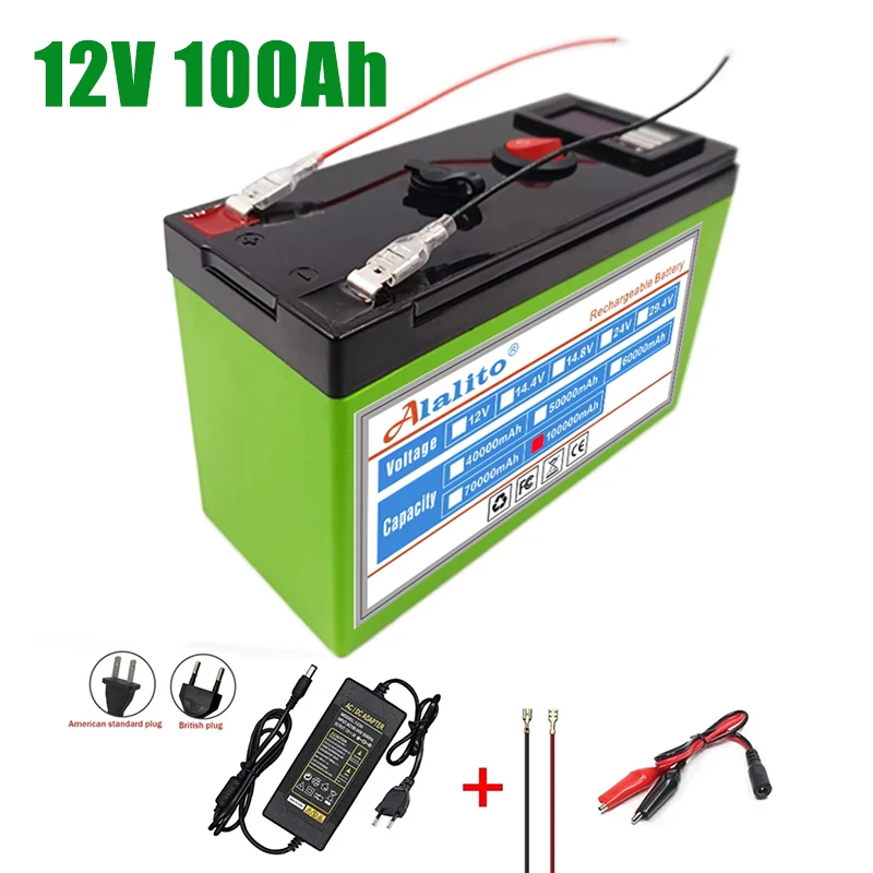 Brand new sprayer 12V 120Ah 3S6P volt built-in high current 30A BMS 18650 lithium battery pack for electric vehicle battery