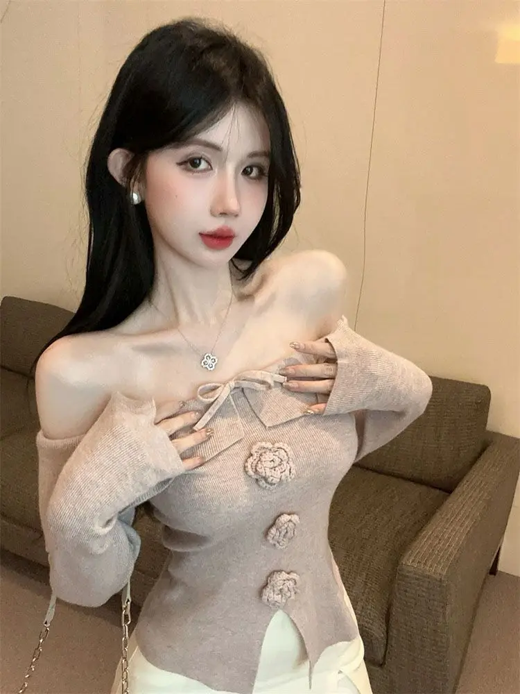 Sweaters Jumpers Pullovers Women Cotton Jerseys Tassel Multicolors Woolen Christmas Holiday Festival Season Winter Softy Warm Ol