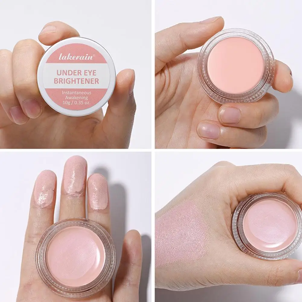 Eye Concealer Under Eye Brightener Correction Cosmetics Hydrating Eye Brightening Concealer&Contour Cream Full Coverage