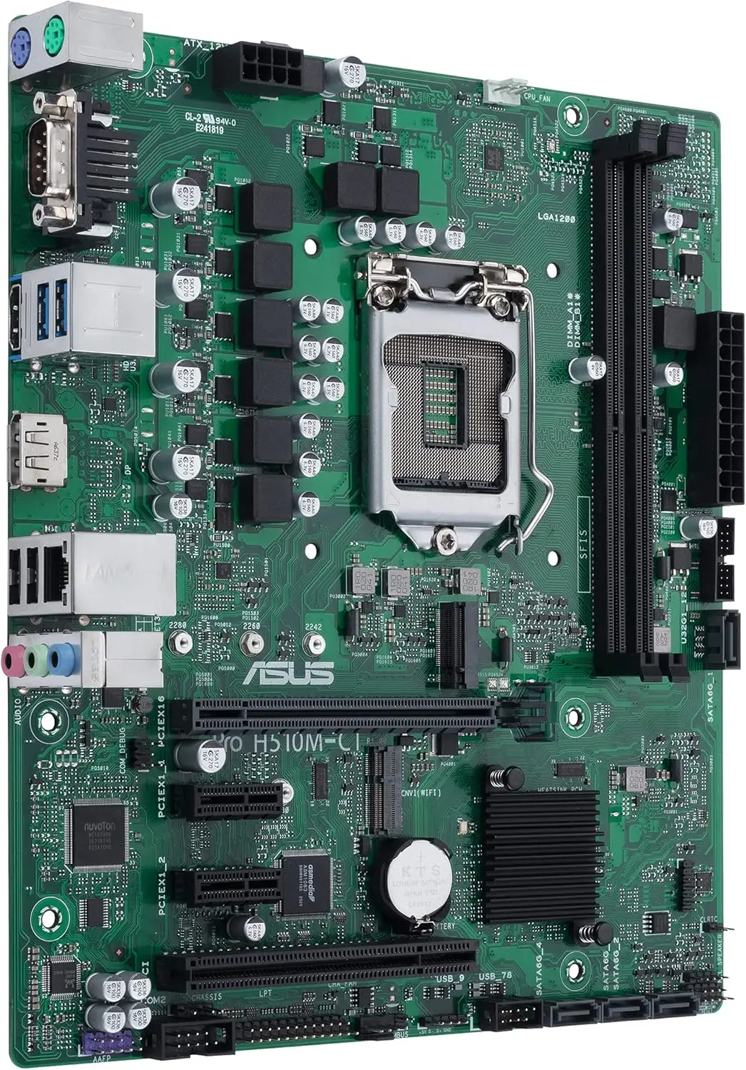 ASUS Pro H510M CT/CSM Motherboard intel H510 LGA 1200 DDR4 64GB