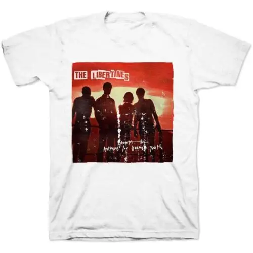 The Libertines Anthems for Doomed Youth T-Shirt White New