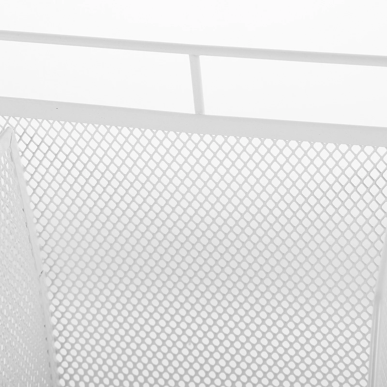 Organizador de arquivo de malha de arame 3 seções suporte de documentos inclinado rack de armazenamento de mesa de escritório organizador de arquivamento de malha revista