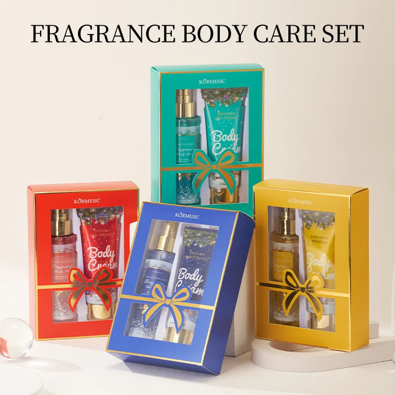 

Christmas Fragrance Body Care Set Brightening Skin Tone Moisturizing Lasting Light Fragrance Body Care Set