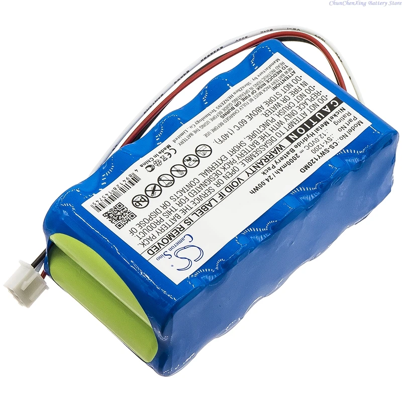 스미스 SY-1200 주입 펌프용 12.0V 2000mAh 의료용 배터리 +도구