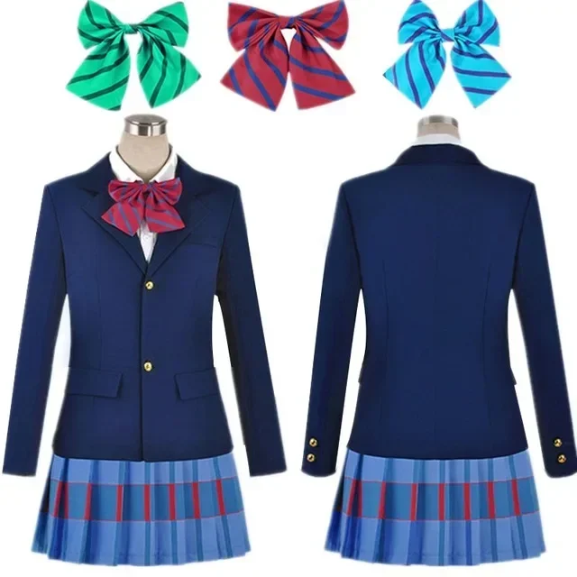 Anime Lovelive Love Live Cosplay Costume Kousaka Honoka Minami Kotori Ayase Eli Tojo Nozomi Nishikino Maki School Uniform