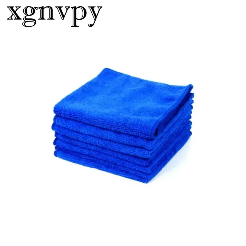 xgnvpy Car Mounted 30x30cm Ultra Fine Fiber Car Wash Towel Cleaning Tool Wipe Towel  Practical High Absorbency Durable