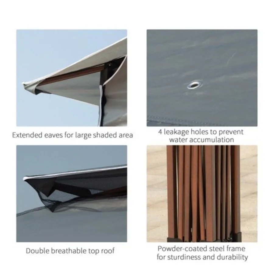 Zelt im Freien, Terrasse, Pop-Up-Überdachung, Pavillon