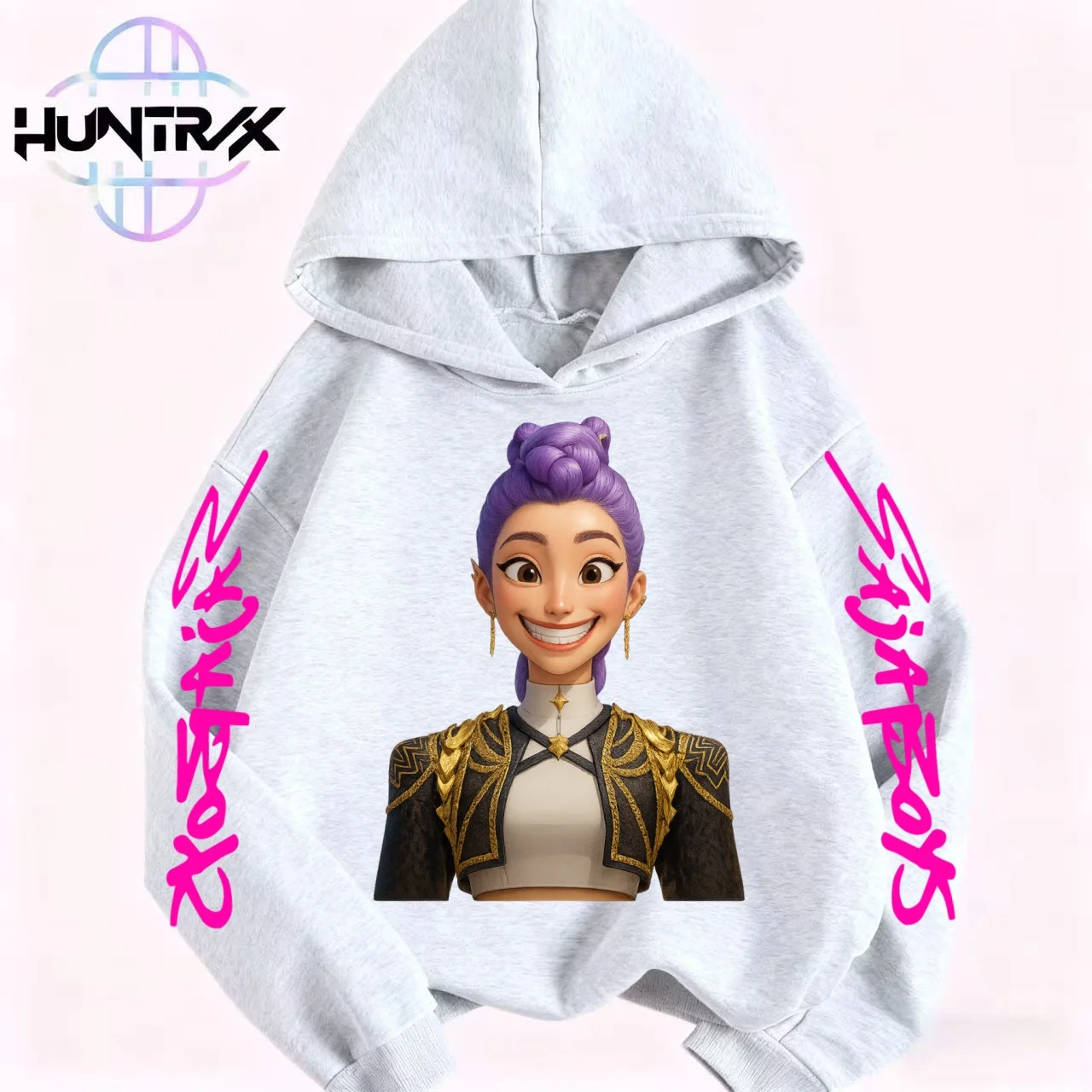 سترة بغطاء للرأس من Saja Boy Kpop Devil Hunter - سترة بغطاء للرأس عصرية مثيرة للاهتمام على طراز الهيب هوب للرجال #3