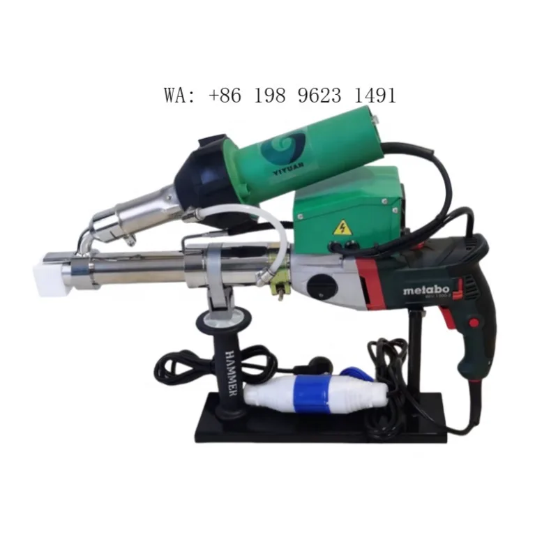 Portable PE PP Plastic Hand Extrusion Welder Industrial Manual Plastic Extrusion Welding Repair Processing Equipment