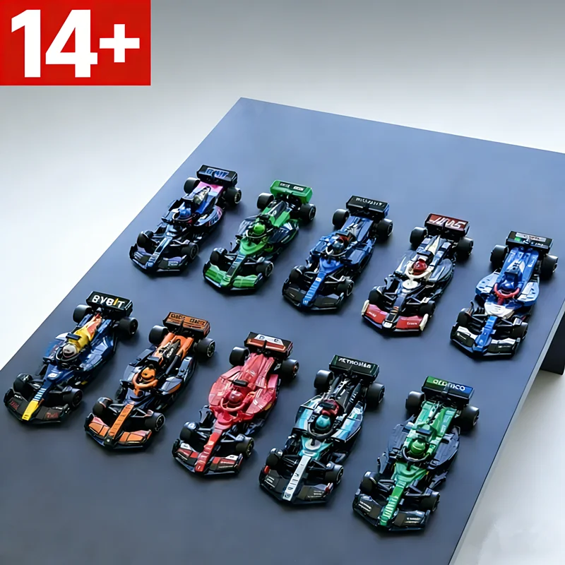 

2026 Hot 2601 PCS in stock 77242-77251 Speed supercar building blocks, 10 toys, home decoration, Christmas gift