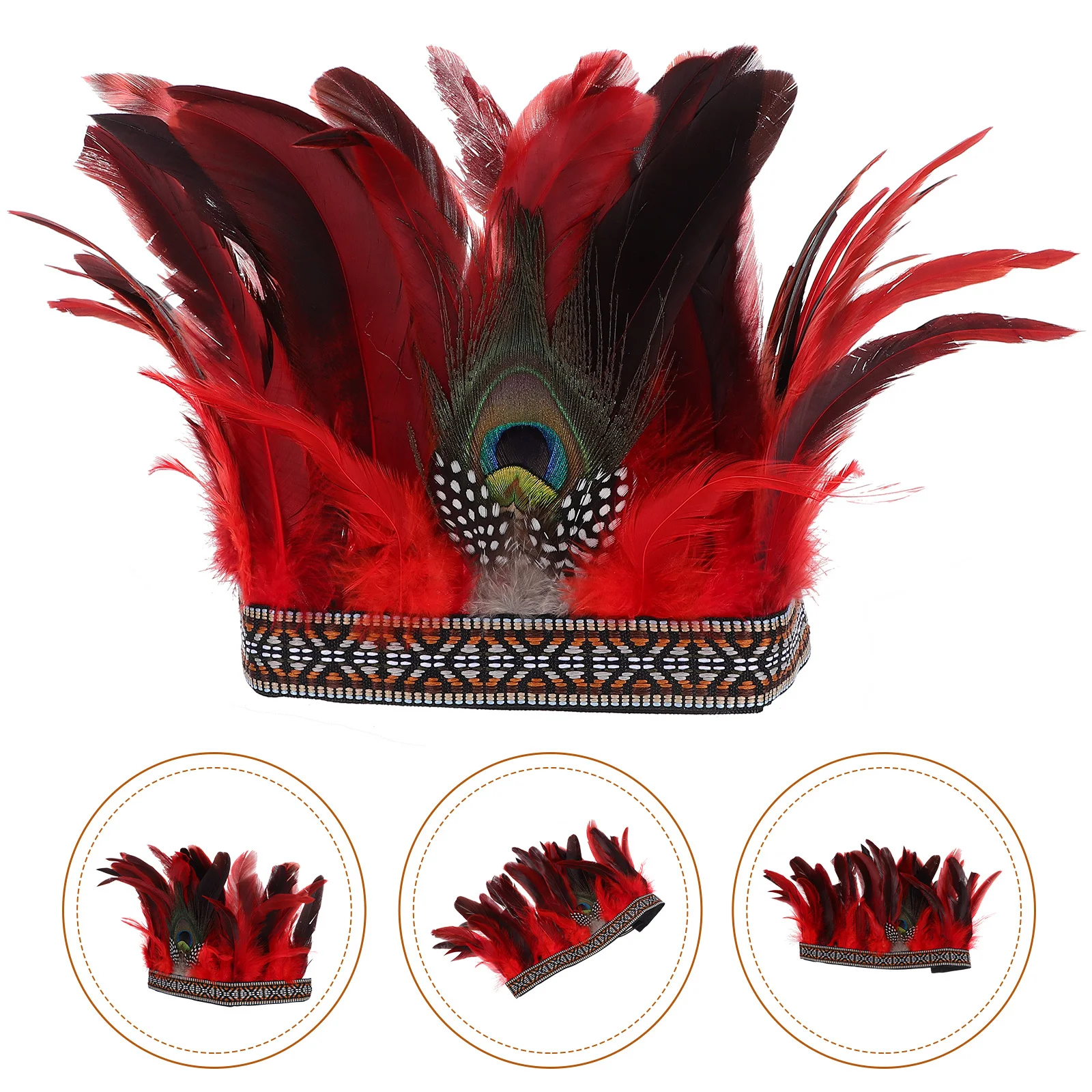 

Оперение повязка на голову чародей головной убор декоративная легкая вечерние повязка на голову для женщин косплей карнавальные аксессуары для волос