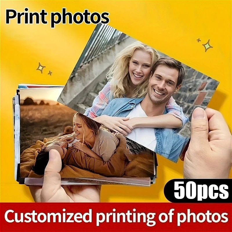 

Customized High-definition Photo Printing 6-inch High Definition Digital Mobile Photo Holiday Gift Pet Souvenirs Couple Pictures