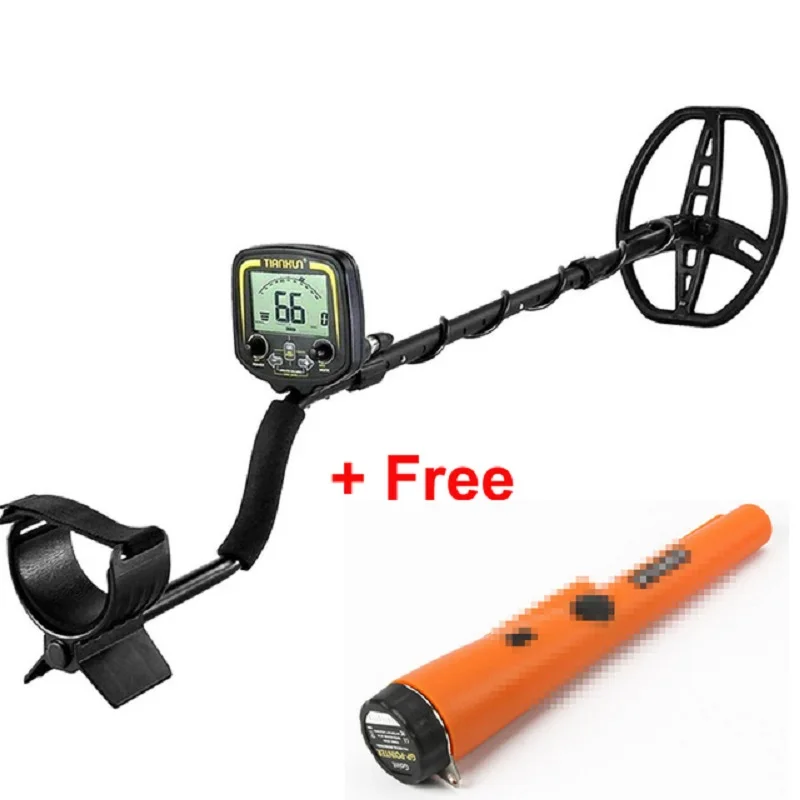 Professional TX-850 Gold Metal Detector High Performance Underground Treasure Hunter TX850 LCD Screen Display Super Stable Modes