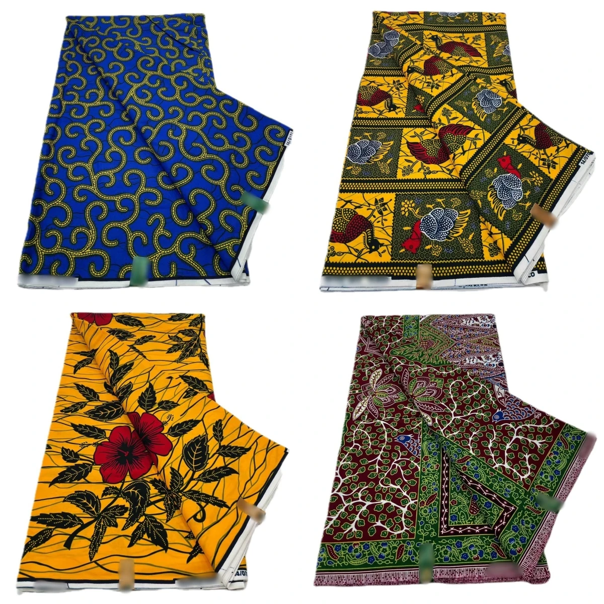 

Ankara Wax Print Fabric High Quality African Wax Real Fabric 100% Cotton Soft African Guaranteed Veritable Real Wax for Dresses