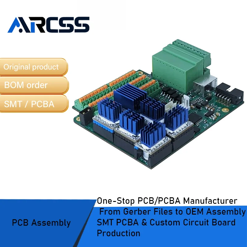 One-Stop-PCB/PCBA-Hersteller von Gerber-Filien auf die OEM-Baugruppe SMT PCBA und kundenspezifische Leiterplattenproduktion