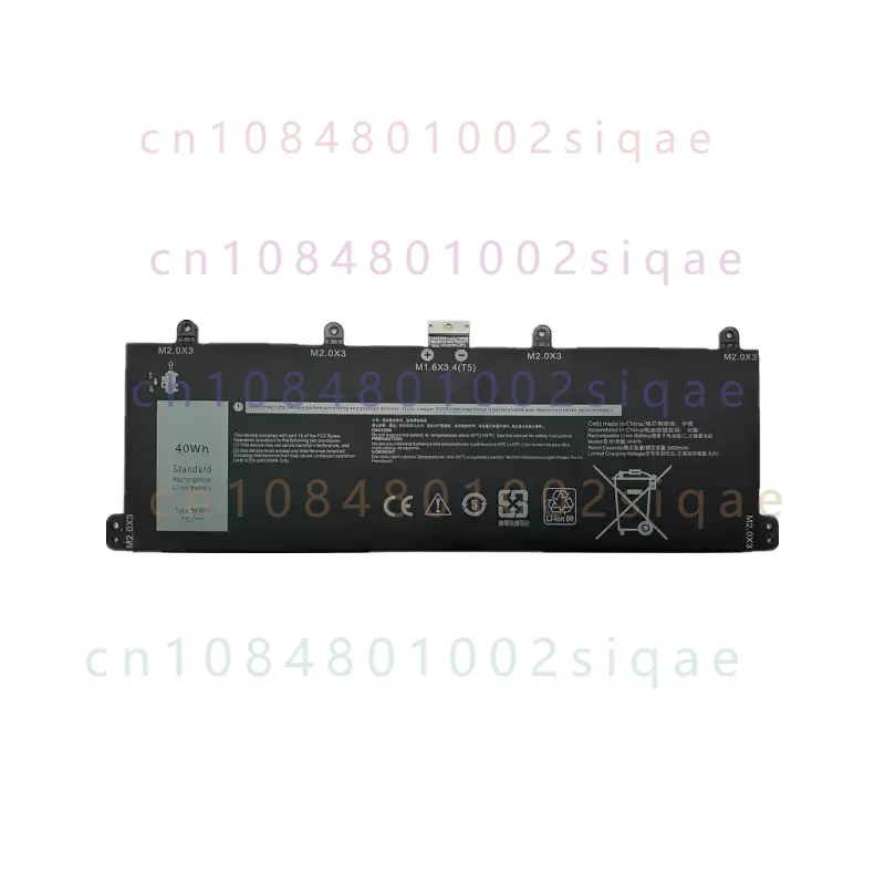 9F4FN  Laptop Battery For DELL Latitude 7320 2VKW9 tablet 2-in-1 7.6V 40Wh