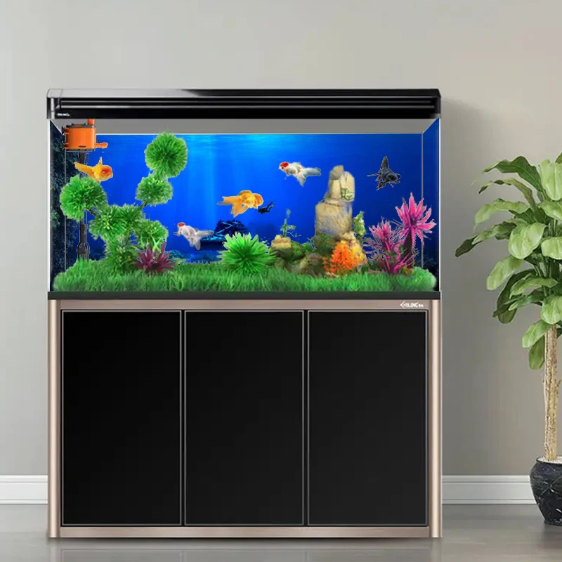 Fish Tank Background Decorative Painting Plants HD Aquarium Landscape Sticker Ocean Sea Plants Backdrop Decor