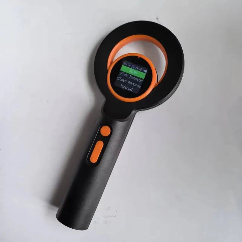 

Handheld USB & for ABS 240 Records 134.2khz/125khz FDX-B Scanner Microchip RFID Tag Reader for Pet Animals