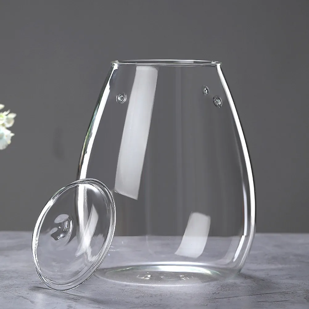 Transparent Glass Landscape Bottle Terrarium Jar for DIY Micro Landscaping Indoor Outdoor Decor Stylish Ecological Planter