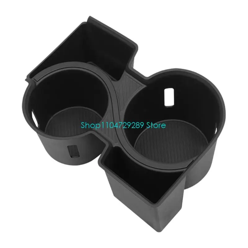 D8KE تركيب سريع لوحدة التحكم المركزية للسيارة، منظم أكواب مقاوم للصدمات لـ EV9 #1