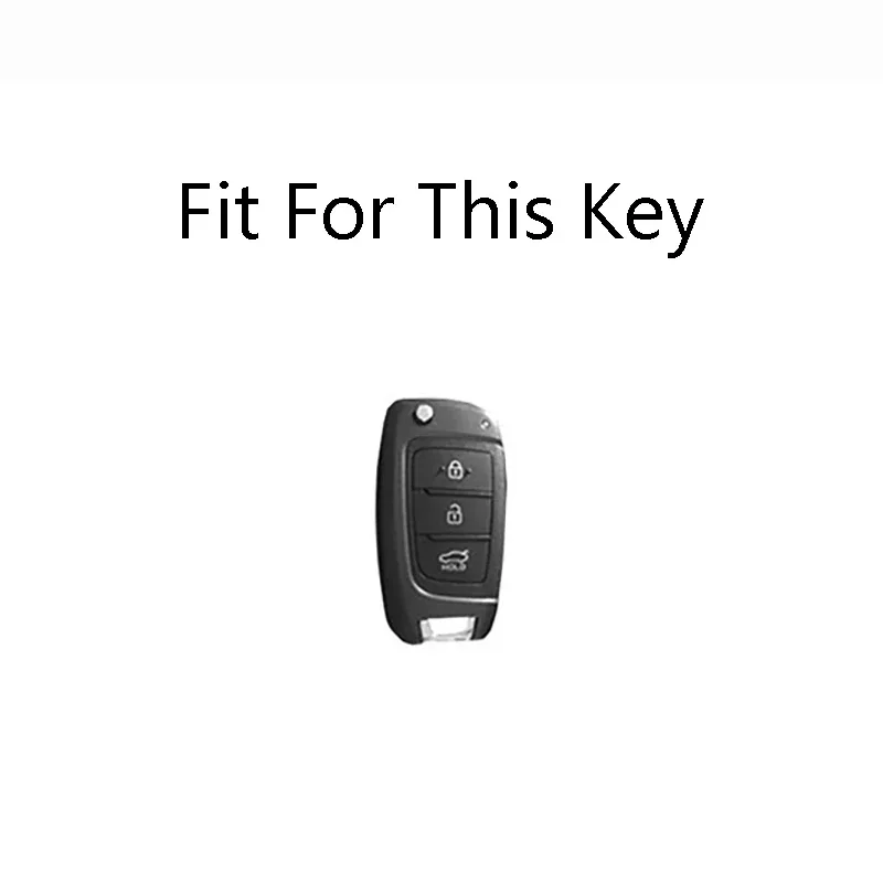 Zinc Alloy Car Key Case Cover For Hyundai I30 Accent Tucson Ix35 Solaris Elantra Kona Celesta Sonata For Hyundai Tucson 2021