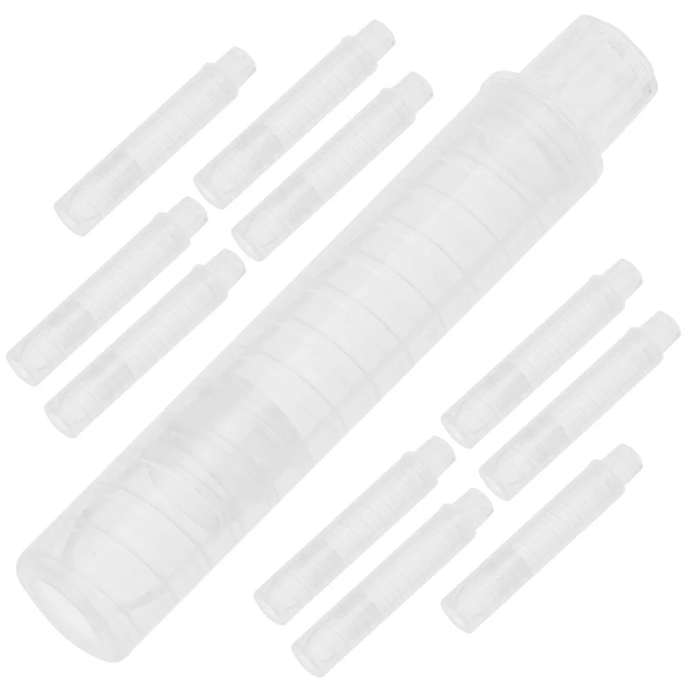 

12pcs Chalk Holder Plastic Adjustable Chalk Extender For Students Teachers Reusable School Office Classroom Supplies