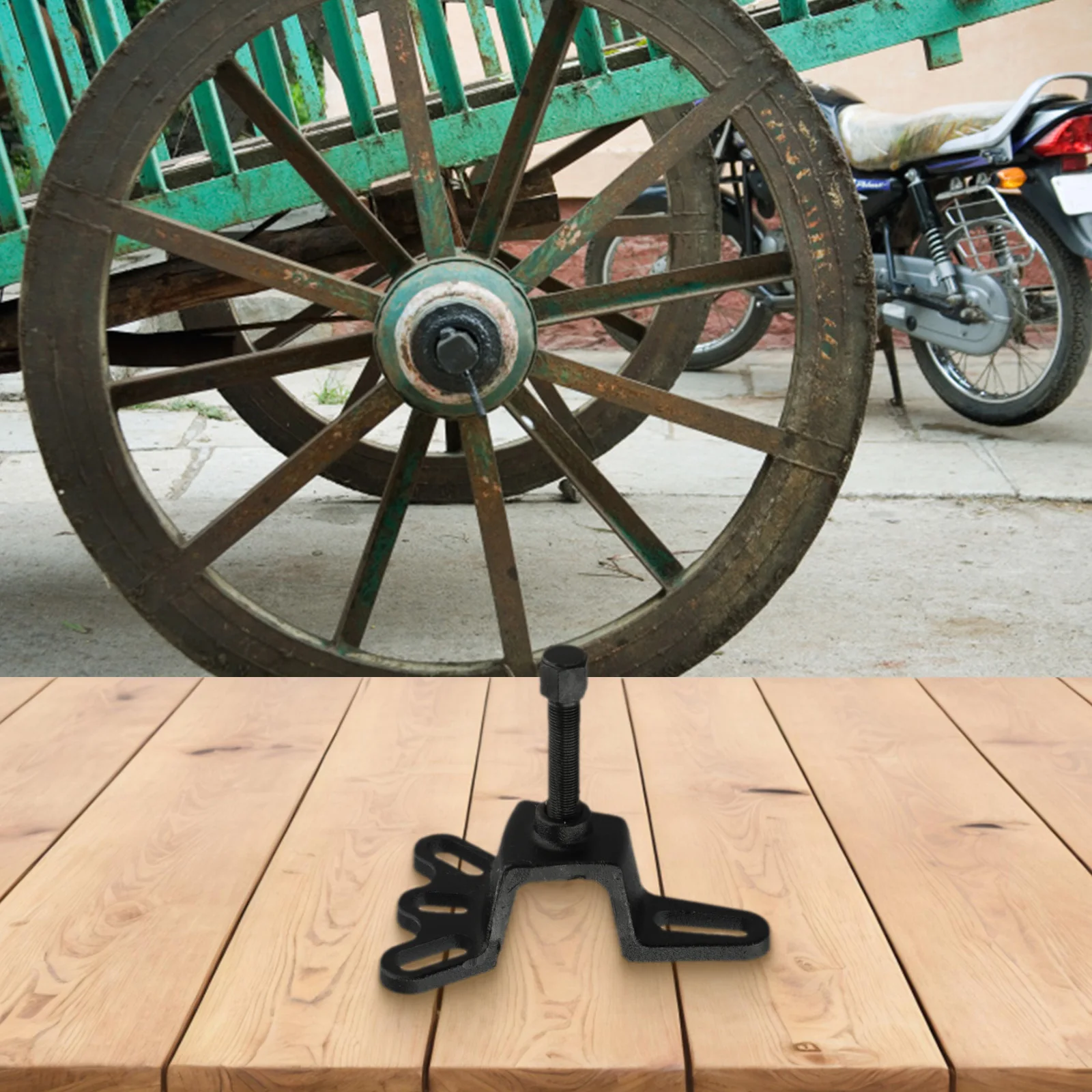 Daily Maintenance 180*102mm 7*4inch Bearing Remover Tool Brake Drum Puller Easy Storage Lightweight And Portable