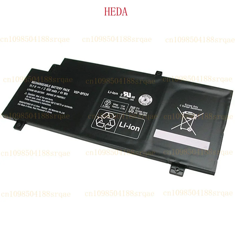 Para SONY SVF14AC1QL SVF15A17CLB SVF15AC1QL SVF14A nueva batería de VGP-BPS34