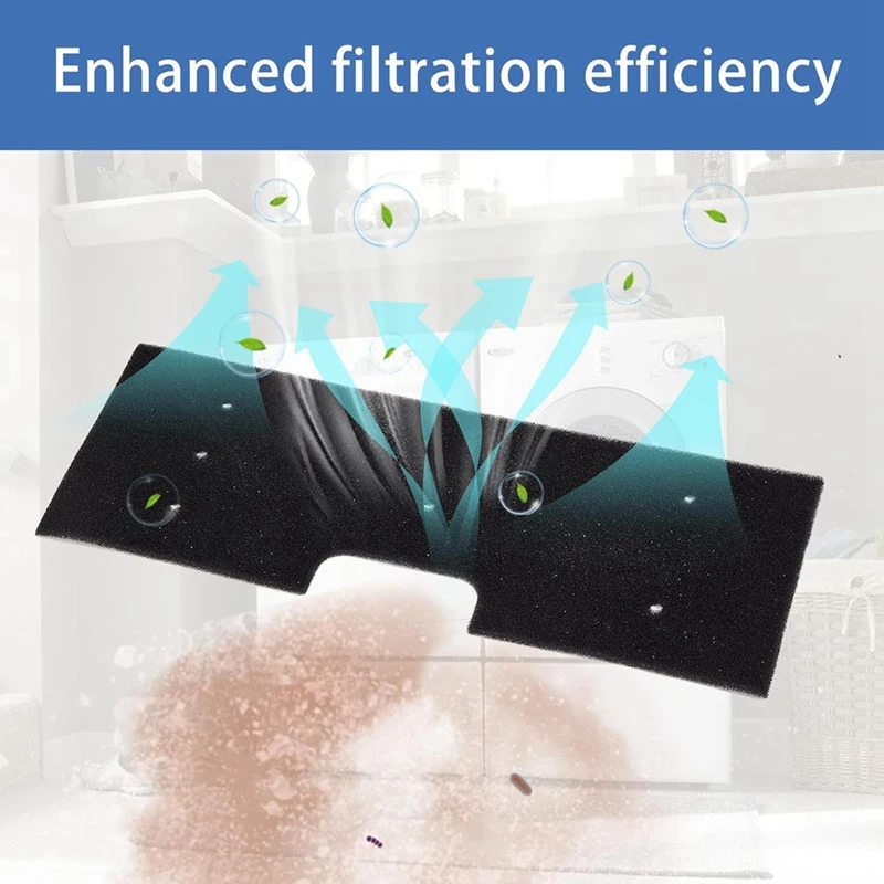 WH01X35719 Fusselfilter und Trockner-Entlüftungsbürste für Waschmaschine, Trockner, Filterschwamm, Ersatzteile, Waschmaschine, Trockner, Combo-A68X