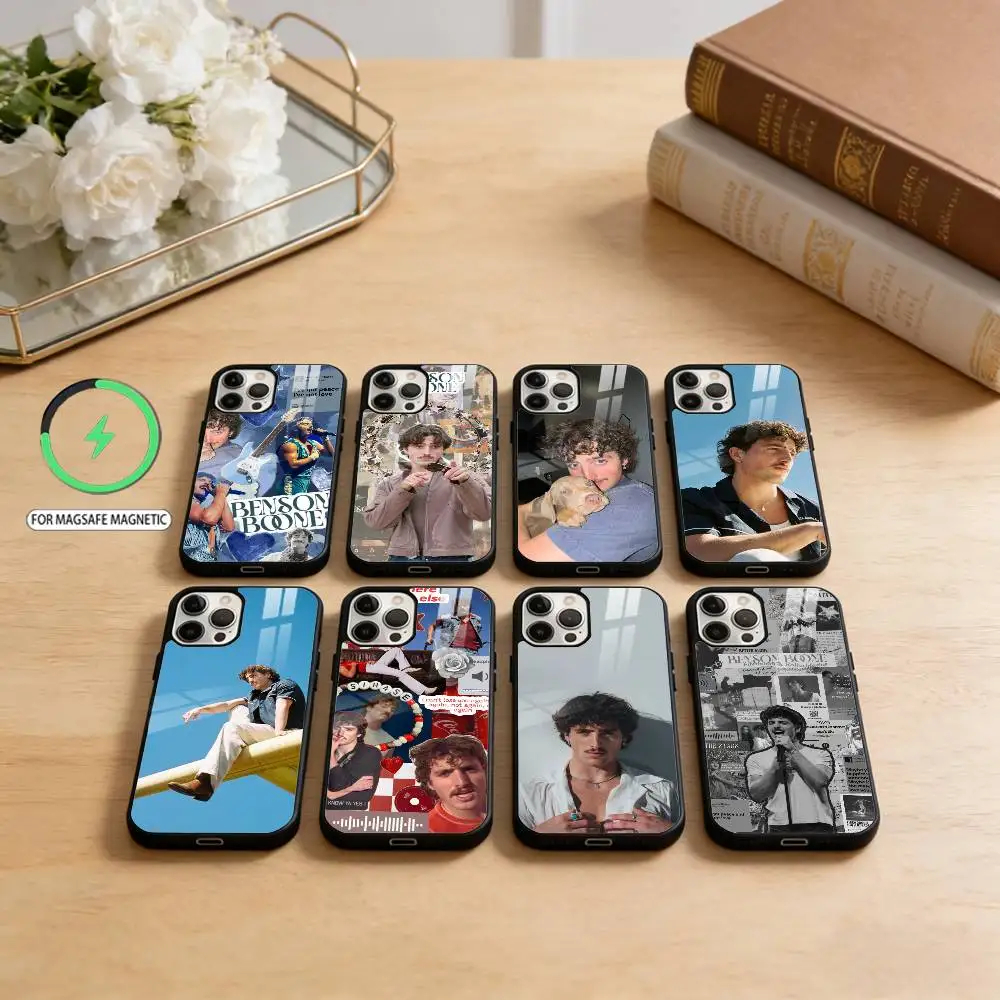 

B-Benson-American-Heart-Boone Phone Case For iPhone17,16,15,14,13,12,11 Plus,Pro Max Magnetic For Magsafe Wireless Charging