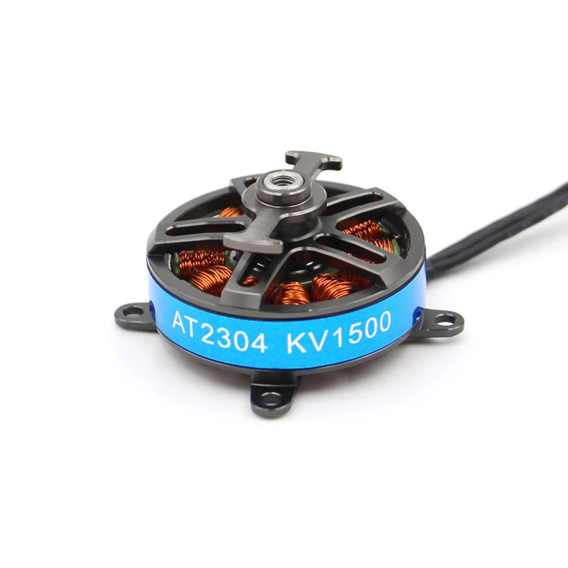 T-motor Short Shaft AT2304 1500KV 1800KV 2300KV Brushless Motor 2~3S Lipo GWS 8043 Propeller For RC F3P 3D Fixed Wing aircraft