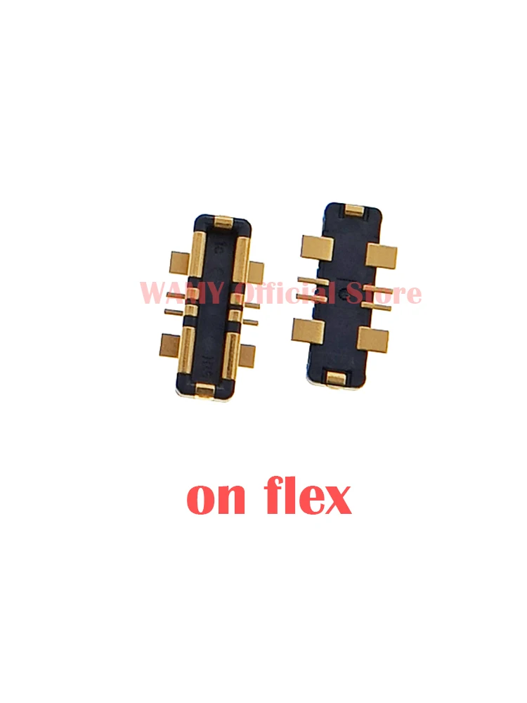 2-5Pcs Batterij Fpc Connector Clip Contact Voor Google Pixel 3 4 Xl 3XL 4XL 4a 5 5a 6 7 Pro Op Board Moederbord Flex Kabel