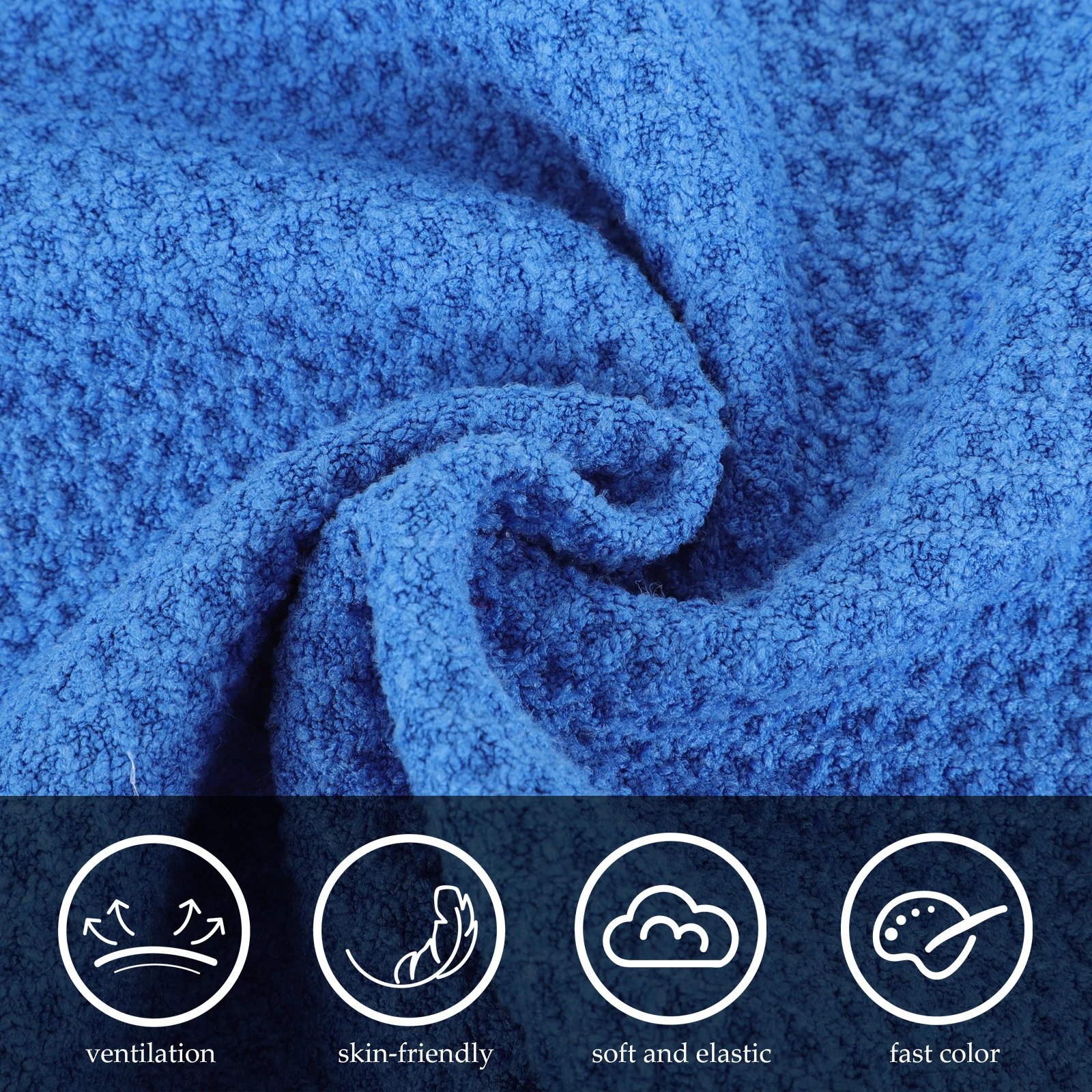

3 Black Towels 30x30cm Microfiber Cleaning Portable Cleaning Towels Breathable Dry towels for Balls Accessories Golfer