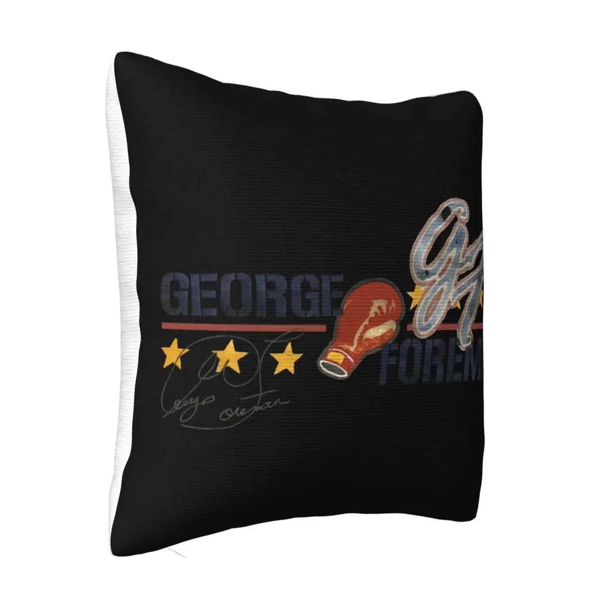 Vintage George Foreman 90S Mens Xl Boxing Comical Streetwear Casual Movie Normal Design Girl Pillow Case