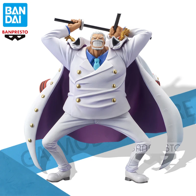 Genuíno bandai banpresto vol.1 anime uma peça revista macaco d garp figura de ação coleção modelo brinquedo dreamland ornamento presente