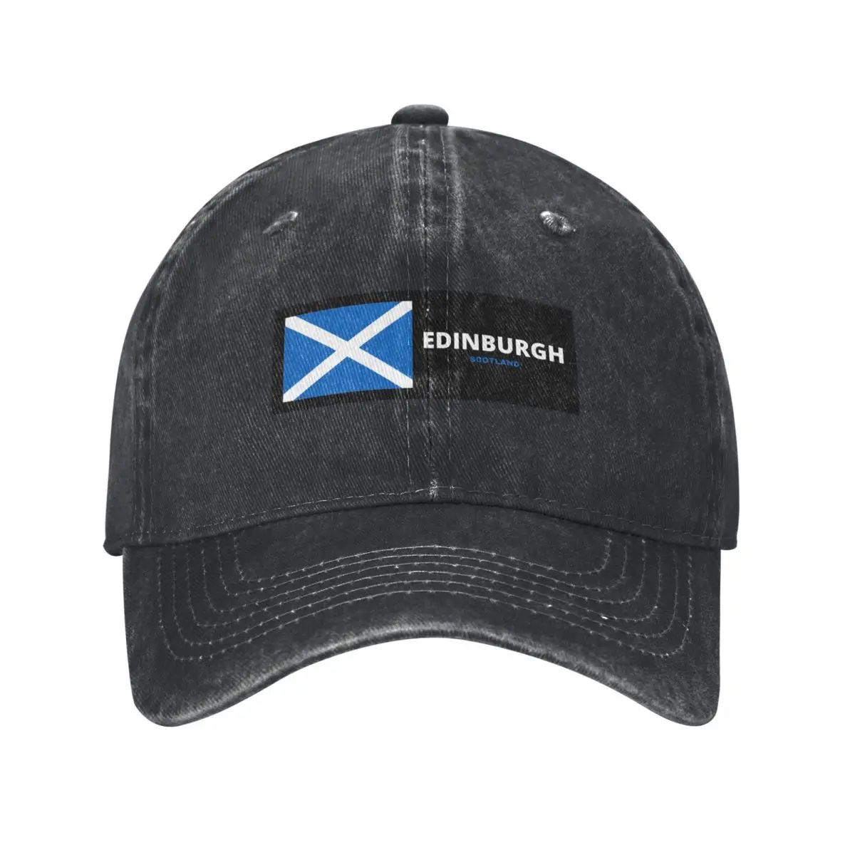 Edinburgh City with Scottish Flag Baseball Cap Hat Man For The Sun Hood Dropshipping Caps For Women Men's