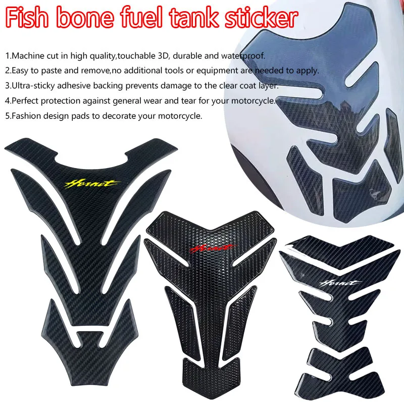 

Наклейка-защита на топливный бак 3D для мотоциклов CB600F, CB250F, Hornet 160R, 250, 600, 900 (2020)