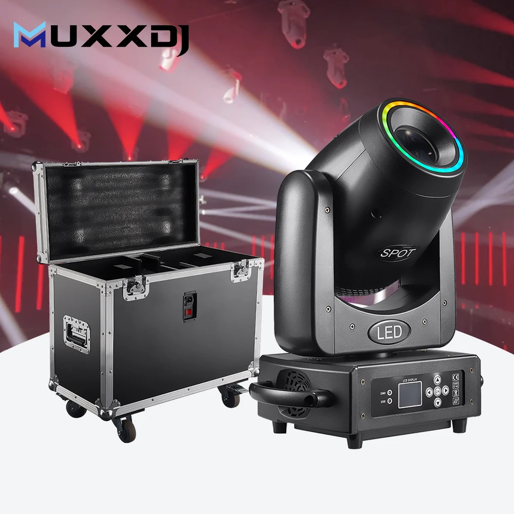 

Disco Party Lights 100W Spots Moving Head Light Wireless Battery DMX Wedding Light For Stage Events