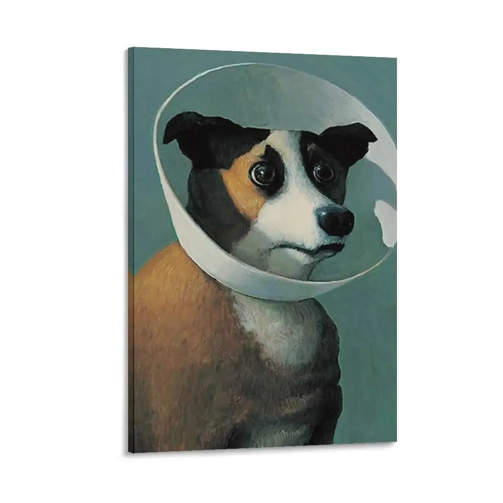 

Dog with Cone painting Canvas Painting wall decoration paintings wall decor home decoration luxury