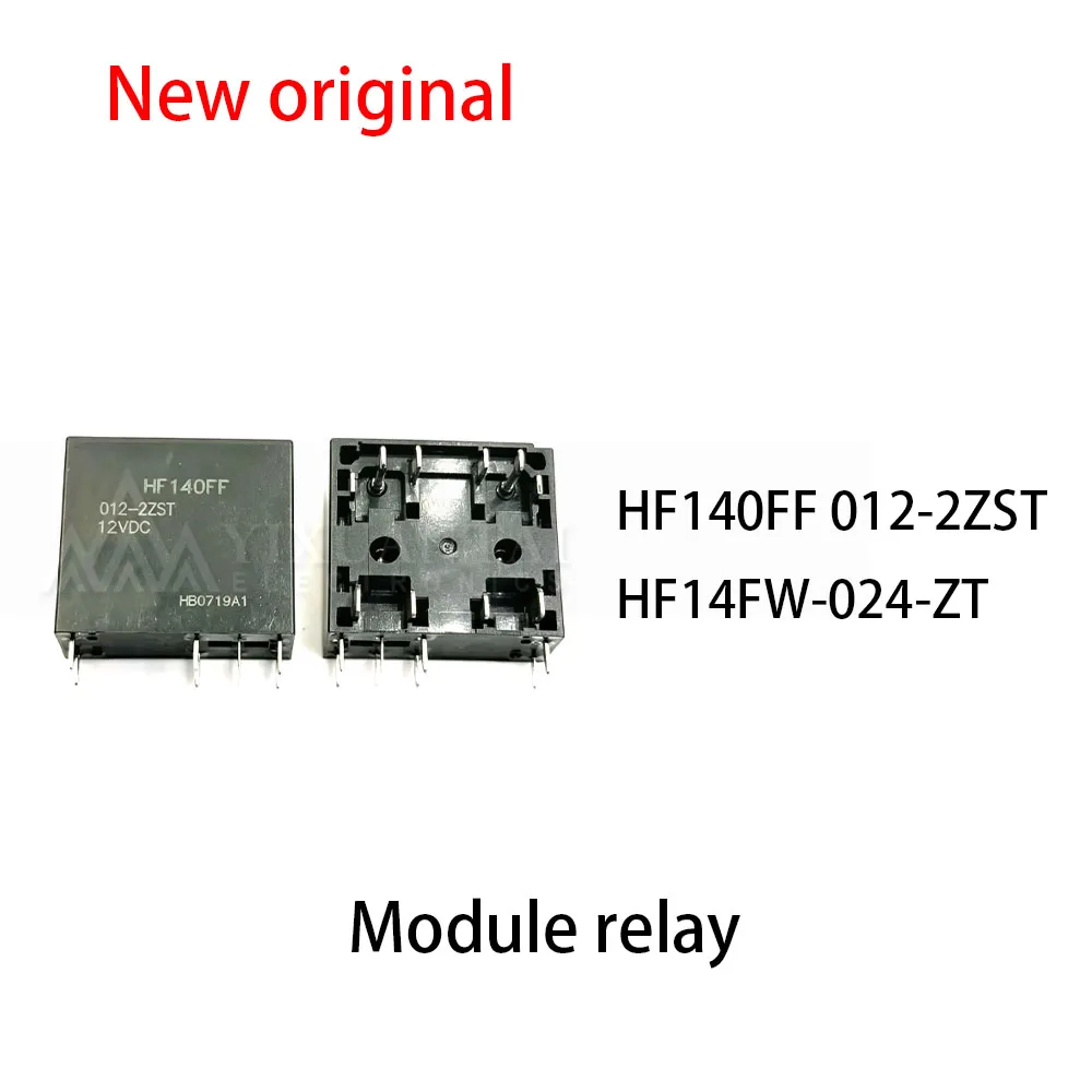 10Pcs HF140FF 012-2ZST HF14FW-024-ZT Relay 12V 12VDC 8-pin