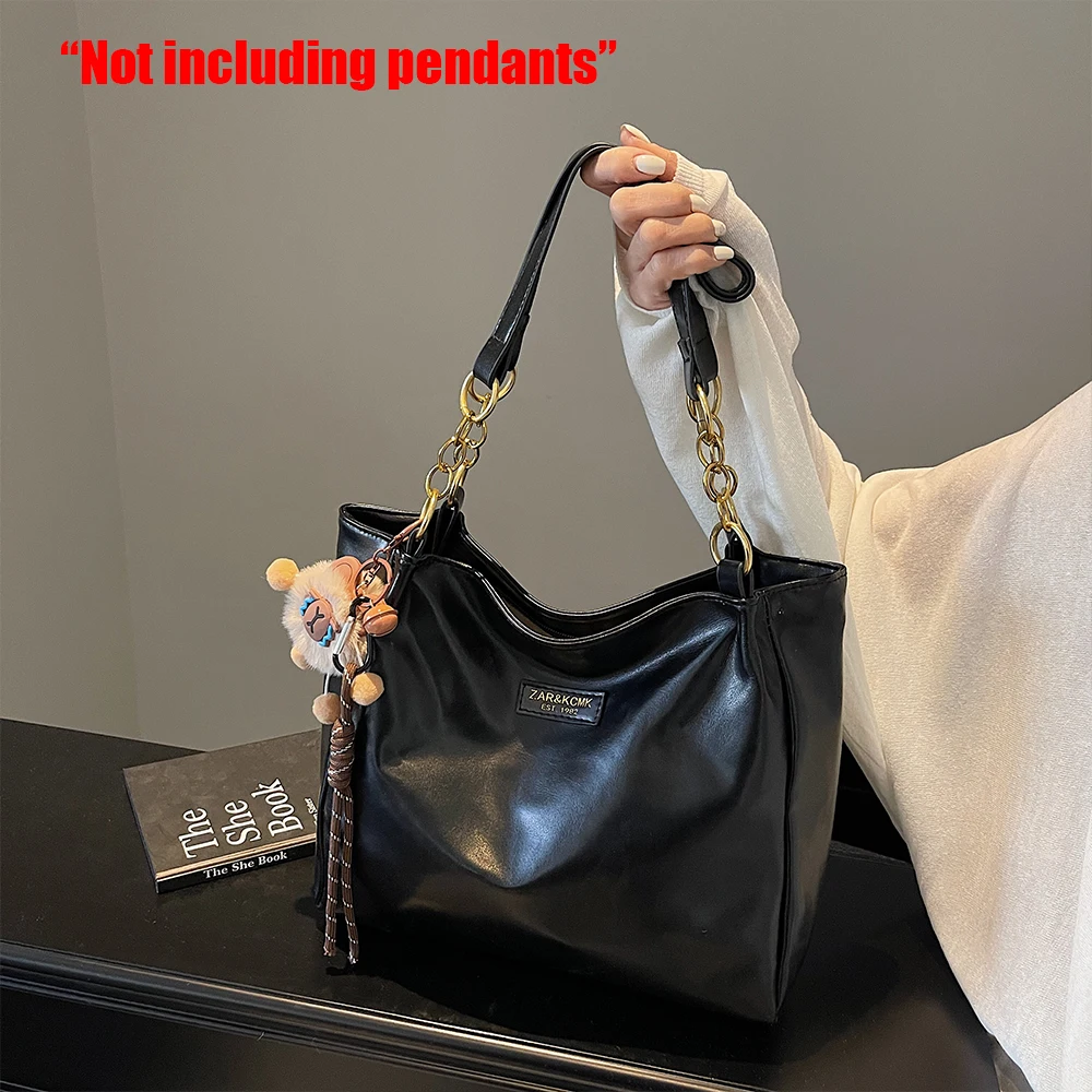 

Vintage Versatile Large Capacity Niche Tote Bag, Women's New Crossbody Bag, Student Class Commuting Bag, Shoulder Bag