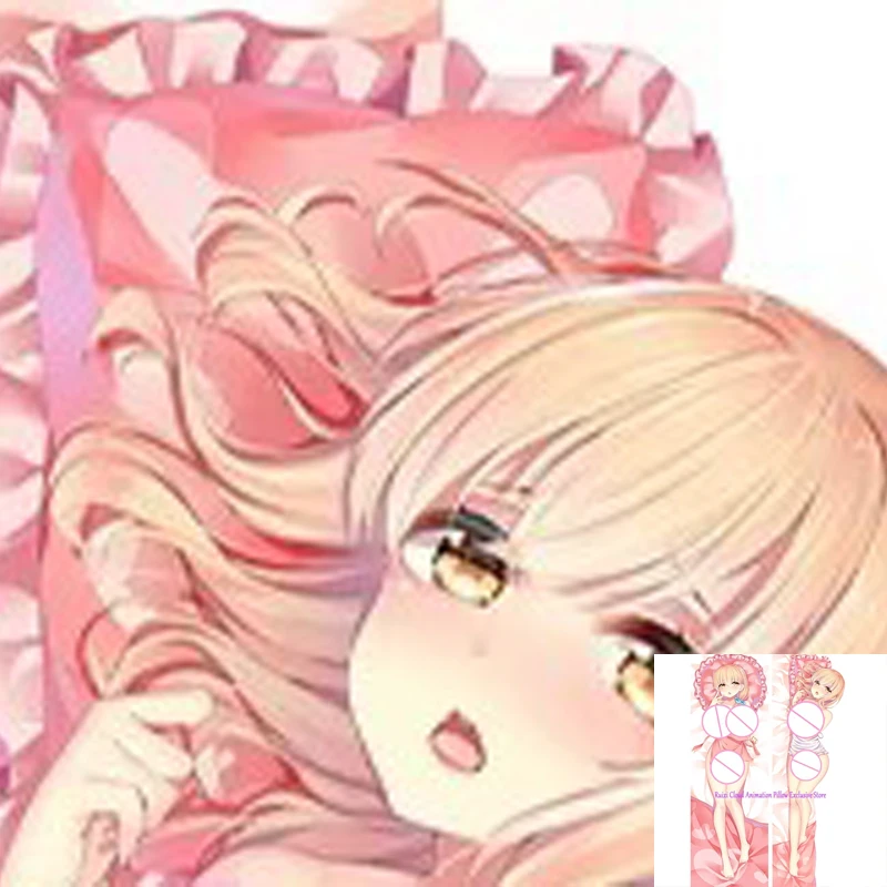

Dakimakura Anime Pillow Cover Ayaka Double Sided Print 2Way Cushion Bedding Gifts