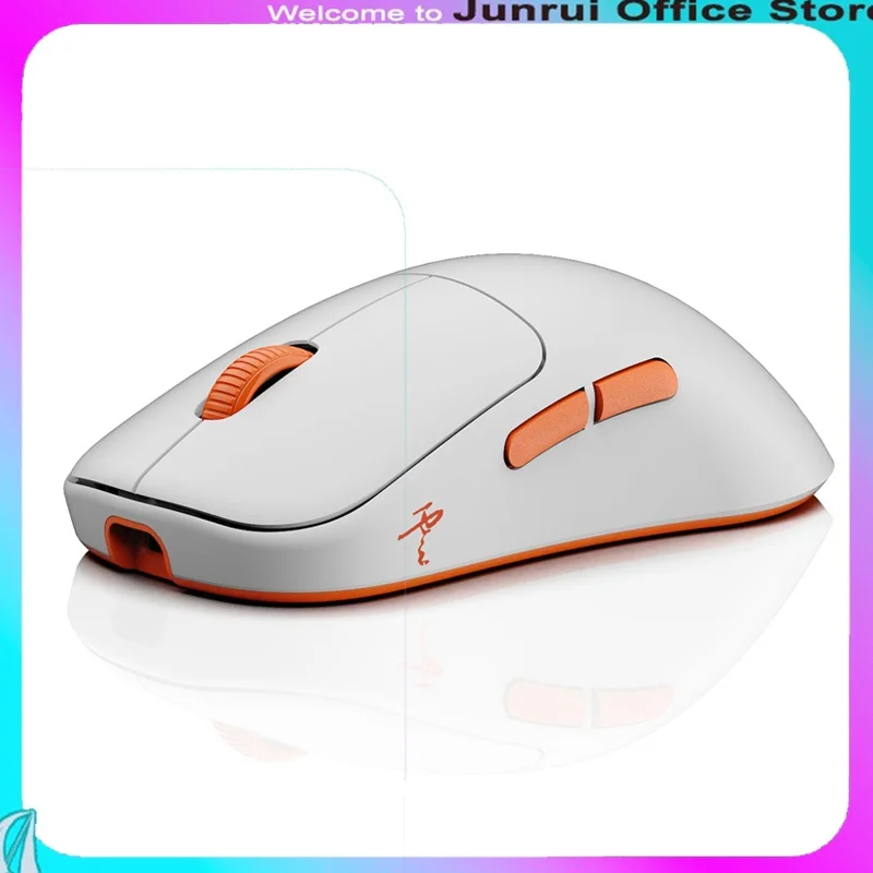 

Waizowl Ogm Cloud Mouse Dual Mode 2.4g Wireless Paw3395 E-Sports Gaming Office Mouse Accessory Red/ White For Computer Gift