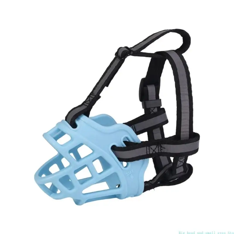 581C Dog Mouth Cover with Open Cage Front for Training Time Use and Dog Use