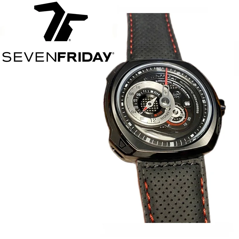 SEVENFRIDAY watch Q3/01 men\'s fully automatic mechanical watch Q series waterproof fashion men\'s watch luxury brand mature men